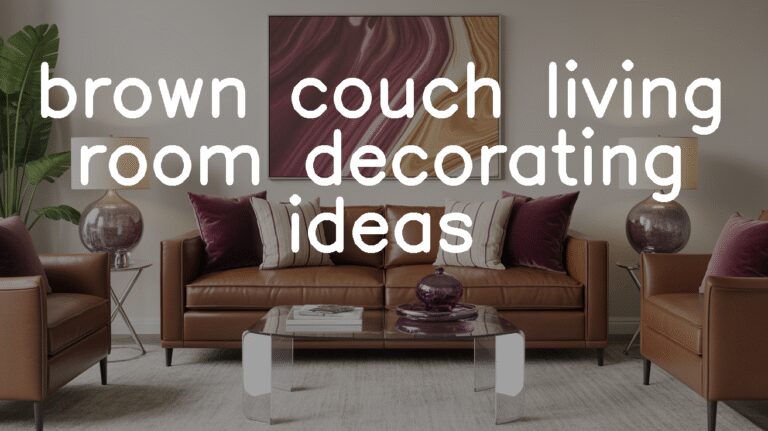 31 Brown Couch Living Room Decorating Ideas That Work