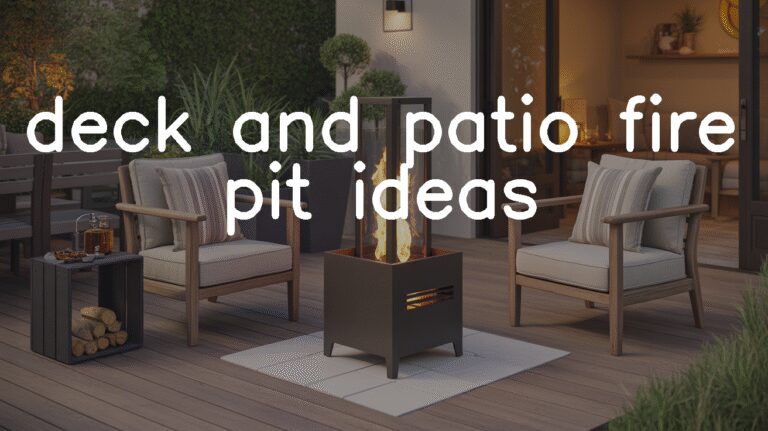 29 Deck and Patio Fire Pit Ideas You’ll Love