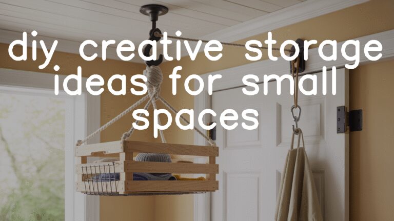 30 DIY Creative Storage Ideas for Small Spaces