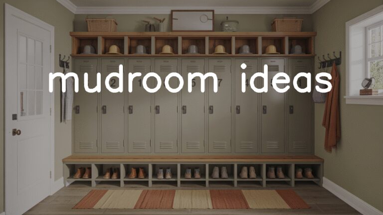 32 Mudroom Ideas to Maximize Storage and Style