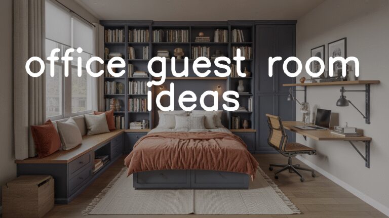 32 Office Guest Room Ideas for Space-Savvy Style
