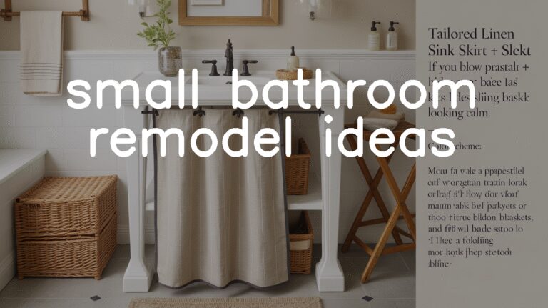 30 Small Bathroom Remodel Ideas for Big Style